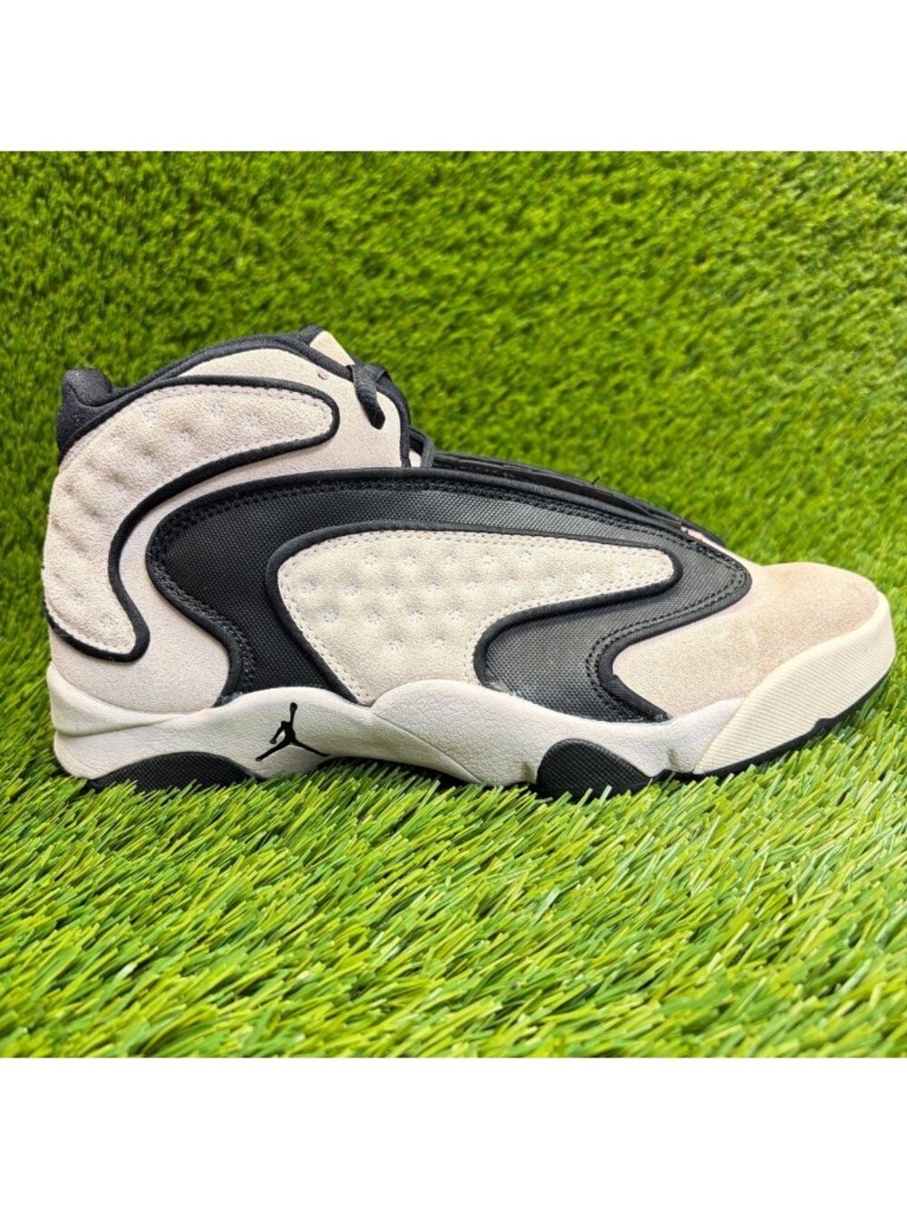 Nike Air Jordan OG Womens Size 9 Ivory Black White Basketball Shoes Sneakers